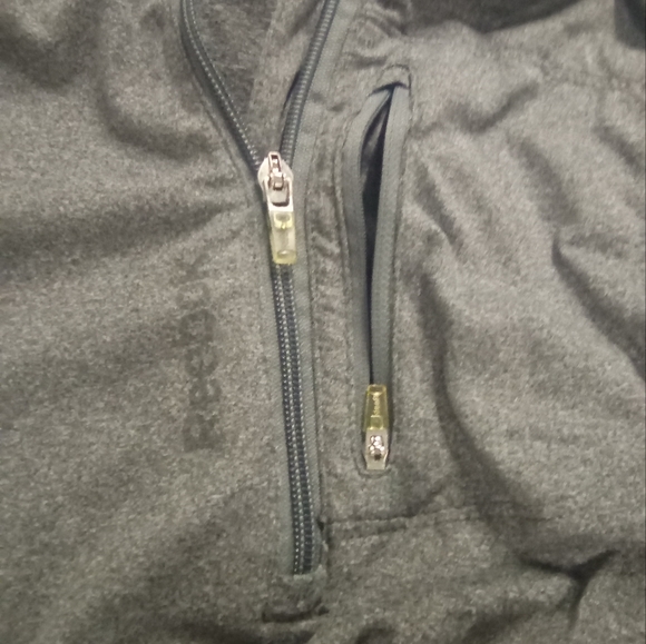 Long sleeve, Reebok, Gray, Athletic shirt. XL. - Picture 3 of 5